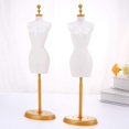thumbnail image 3 of 5Pcs Robe de Poupée Forme Robe en Tissu Plastique Démontable Présentoir Support Mannequin Stand pour Robes de Poupée, 3 of 8