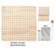 thumbnail image 5 of Boutique Trävirke Virka Blockeringsbräda Stickning Blockeringsmatta med Stångnålar för Stickning Virkning, 5 of 5