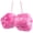 Pink, variant on Pink Fuzzy Dice for Car Rear View Mirror, Pair of 2.75" Plush Dice Retro Hanging Ornaments Car Interior Rearview Mirror Decor Accessories (Pink)