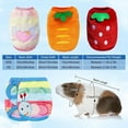 thumbnail image 2 of Vorkoi 4 Pcs Bunny Clothes for Rabbits- Small Animal Guinea Pig Warm Vest Clothes Costume Soft T-Shirt Clothes for Rabbits Hamster Clothes Kitten Ferret Chihuahua Puppy Mini Dog and Small Animals, 2 of 6