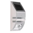 thumbnail image 1 of Luz Solar De Pared De Acero Inoxidable, Sensor De Movimiento De Alta Potencia, Luz Solar LED, Capacidad De 500 MAh Con Tornillo Para Jardín Cergrey Motion Sensor Solar Wall Light, 1 of 8