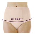 thumbnail image 4 of 3-Pack Women's Maximum Absorbency Reusable Bladder Control Panties Beige 7X (Fits Hip: 59-61"), 4 of 10
