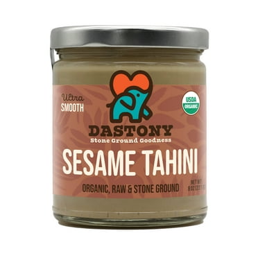 Dastony 100% Organic Sesame Tahini, 8 oz.