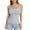 Gray, variant on Camisoles Tops for Women Tank Top Lace Square Neck Undershirts Spaghetti Strap Slim Fitting Summer Casual Basic Tee