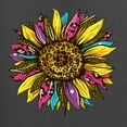 thumbnail image 2 of Sunflower Animal Print Fashion Men's Graphic T-Shirt, Charcoal, Medium, 2 of 5
