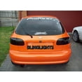 thumbnail image 2 of For Daewoo Lanos Tinted Tail Lights Lamp Overlays Kit Smoked Film Protection, 2 of 3