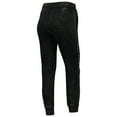 thumbnail image 3 of Women's The Wild Collective Black Chicago Cubs Marble Jogger Pants, 3 of 4