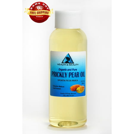 Prickly pear seed oil organic cold pressed premium 100% pure all natural 2 oz