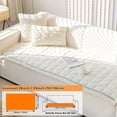 thumbnail image 6 of Pet Couch Cover Dogs Washable Non-Slip Couch Protector Pet Friendly Dog Mat for Couches and Sofas,White 27.6" x 47", 6 of 6