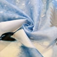 thumbnail image 3 of Watercolor Snowman Shower Curtains Merry Christmas Tree with Redbirds on Winter Snow Shower Curtain Sets Polyester Fabric Waterproof 72x72 Inch, 3 of 6