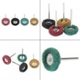 thumbnail image 3 of Grinding Wheel, Stripping Residue Buffing Pad Brush Light Sanding Tarnish Removal  For Jewelry Production For Rotary Tool ANGGREK Buffing Pad Brush, 3 of 8