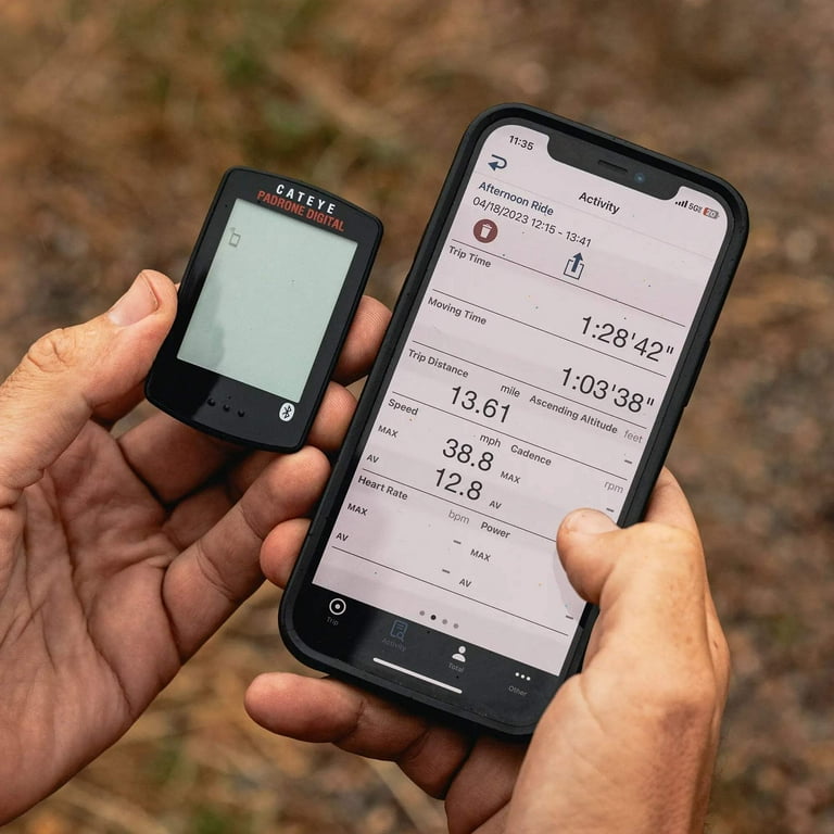 Bicycle Cateye Padrone Digital Setup Speedometer For Bike Mph