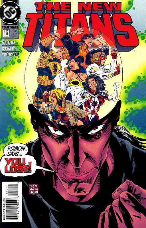 Cover of The New Titans #117