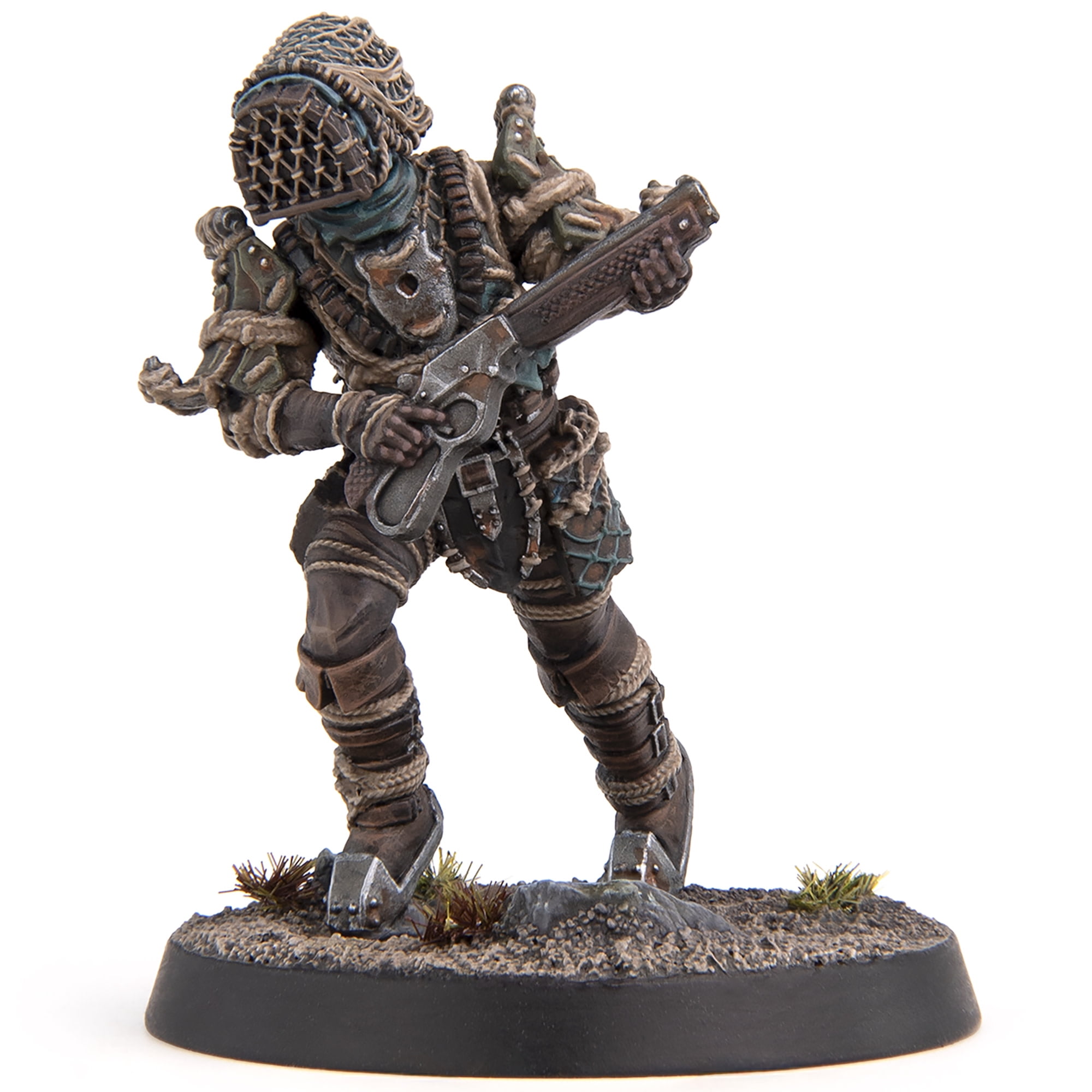 Fallout: Miniatures - Raiders: Trappers - 6 Resin Figures & Bases, Unpainted & Unassembled, Far Harbor Wave, Licensed Tabletop Skirmish Wargame