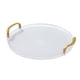 thumbnail image 2 of Bandeja decorativa elegante para aperitivos, café, joyas, perfumes, bandeja antideslizante para L, 2 of 9