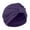 Purple, variant on Head Hair Cover Turban Bonnet Women Baseball Cap Wrap Scarf Hat White One Size