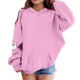thumbnail image 2 of XUANTAOO Toddler Boys Girls Halloween Sweatshirt Cute cartoon style Long Sleeve Hooded Pullover Fashion Sweatshirt Boys Girls Sweatshirts Size 1-2 Years, 2 of 5