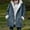 *Navy, variant on Women's Faux Suede Fleece Lined Hoodeid Jackets,Button Up Loose Warm Casual Cozy Coat With Pockets Wine,Womens Plus L