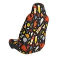 thumbnail image 2 of Yiaed Seafood And Drinks Print Car Seat Covers,Universal Auto Seats Protector Fits for Car,SUV Sedan,Truck,Automotive Seat Covers & Accessories, 2 of 5