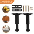 thumbnail image 3 of HLONK Queen Bed Slats Black PP PA Universal Compatibility 2 Sets, 3 of 8