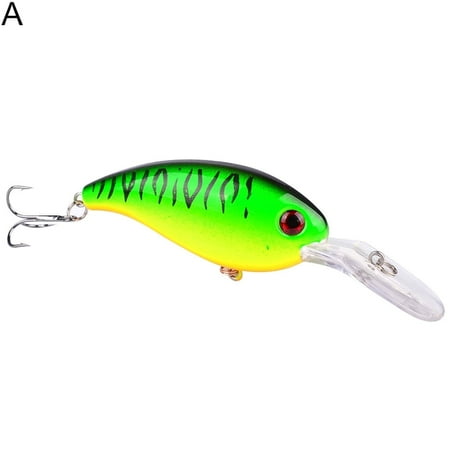 ASKMZ 10cm 14.52g Artificial Fishing Lure Hard Crank Bait Wobbler Tackle with Hook