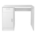 thumbnail image 2 of Petit Bureau avec Tiroirs Bureau d'Ordinateur Compact Bureau de Coiffeuse avec Rangement, Bureau d'Ordinateur pour Petits Espaces Table de Travail Moderne pour Chambre, 2 of 7