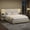 Beige, variant on Euroco Upholstery King Size Platform Bed with LED Light and Drawers, High Headboard Design with Bedside Tables and USB Ports, No Box Spring Needed, Beige