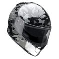 thumbnail image 3 of Z1R Warrant Camo Motorcycle Helmet Black/Gray LG, 3 of 6