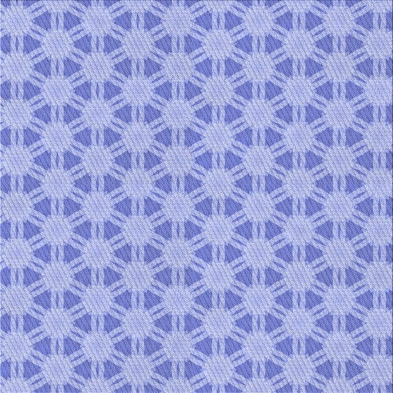 Ahgly Company Machine Washable Indoor Square Transitional Light Slate Blue Area Rugs, 5' Square