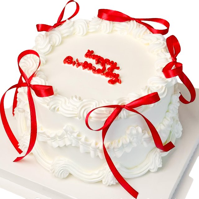 Cake Toppers EIOAUY 20 piezas lazos de cinta de satén roja