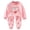 ZZ03-Pink, variant on Quealent 100% Organic Cotton Baby Long Sleeve Pajama Sets, Toddler Boy Girl 2-Piece Sleepwear (Green, 6-12 Months)