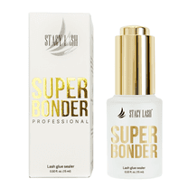 Super Bonder for Lash Extensions by Stacy Lash/Locks Eyelash Glue Fumes/Lash Extension Primer Complement/Lash Bonder for Mink Individual Lashes/Eyelash Extension Supplies