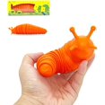 thumbnail image 1 of Fidget Slug 3d Impreso Articulado Sticky Stretch Slug Fidget Trick Toy Juguetes sensoriales para babosas articuladas autistas - Fidget Toygreen, 1 of 5