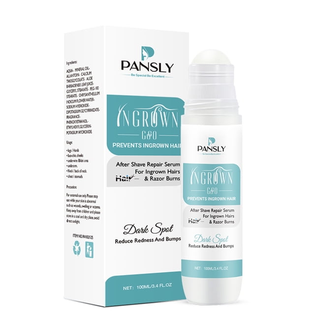 PANSLY 100 ml previene el vello encarnado después del afeitado Serum reparador para yeacher Solución para el cabello encarnado
