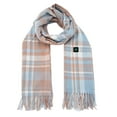 thumbnail image 2 of Styesk Heated Scarf USB Smart Rechargeable Heated Scarf 3 Temperature Adjustment Washable Electricity Heated Neck Warmer Plaid Printed Cold Outdoor Protection Portable Heating Scarf, 2 of 8