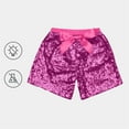thumbnail image 5 of AHTJRT Sparkly Sequin Shorts for Girls Kids High Elastic Waist Shorts with Bowknot Glitter Party Club Dance Short Pants Hot Pink 9-10 Years, 5 of 6