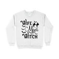 thumbnail image 6 of Wife Mom Witch Sweatshirt, Funny Halloween Shirt for Women, 6 of 9
