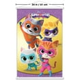 thumbnail image 3 of Disney Junior Super Kitties - Group Wall Poster with Magnetic Frame, 22.375" x 34", 3 of 5