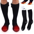 thumbnail image 4 of Calcetines calentadores de pies, calcetines eléctricos unisex con calefacción, calcetines eléctricos recargables, calcetines térmicos, máxima comodidad, 4 of 12