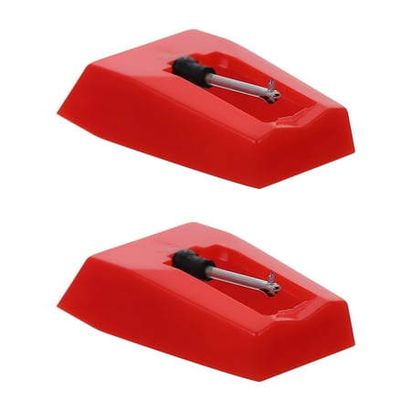 

NUOLUX 2PCS Record Player Needle Replacement Phonograph Gramophone Stylus Accessory