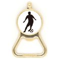 thumbnail image 1 of Soccer Football Sports silueta Botellas de cerveza, abrelatas de acero inoxidable., 1 of 3
