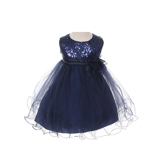 Dempsey Marie Beautiful Sequined Double Tulle Skirt Party Flower Girl Special Occasion Dress