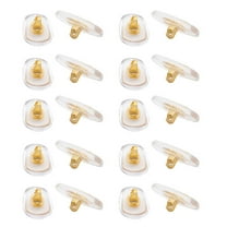 DOLITY 10 Pairs Nose Pads Screw On for Glasses/Spectacle/Sunglasses Metal &