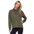 thumbnail image 4 of RBX Active Women's Lightweight Mock Neck Zip Up Ottoman Jacket with Pockets, 4 of 5