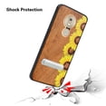 thumbnail image 5 of Labanema Motorola Moto G7 Play Case, Motorola Moto G7 Play Cover with Metal Kickstand, Natural Wood TPU Cover, Anti Scratch Case for Motorola Moto G7 Play (Sunflower), 5 of 7