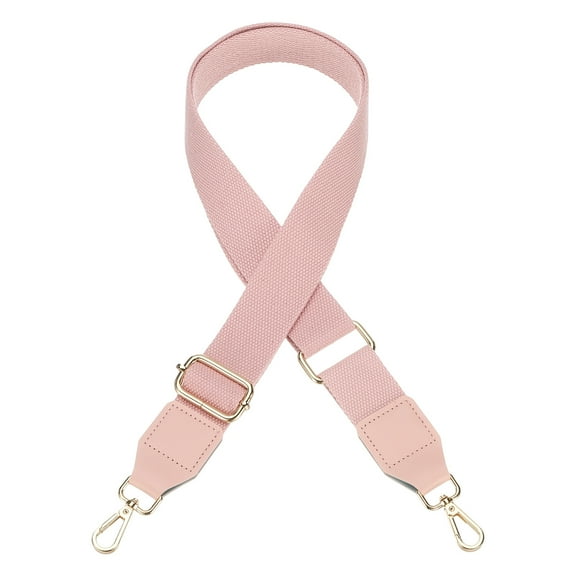 Uxcell Wide Shoulder Purse Strap [1Pcs] - 55 Inch Adjustable Straps Replacement for Handbags Use For Purse & Crossbody Bag & Guitar & Canvas Bag - [Pink]