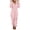 Pink, variant on Womens Polka Dot Pajamas Fuzzy Fleece Hooded Onesie Zip Up Jumpsuit Lounge Sleepwear Cozy Union Suit with Pocketsfor Winter Christmas, Black, L