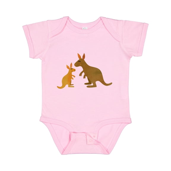 Inktastic Kangaroo Family Boys or Girls Baby Bodysuit