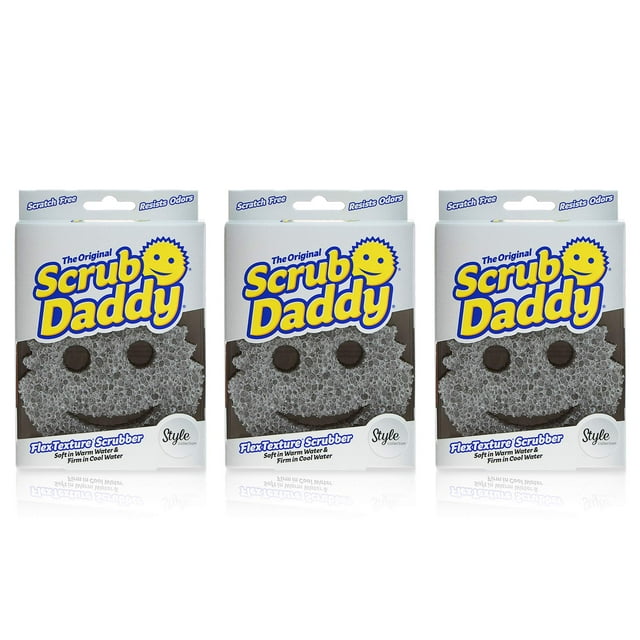 Colección Scrub Daddy Sponge Style, sin arañazos, 1 unidad (paquete de 3)