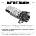 thumbnail image 4 of Sensor de flujo de aire masivo para coche, Sensor MAF No.0000940548 para mercedes-benz 300CE 3.2L 1993 para mercedes-Benz C280 2.8L 1994-1996, 4 of 7